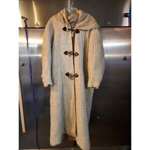 Alafoss Icewool Vintage Women’s Ivory Toggle Sweater Coat Vintage Size L